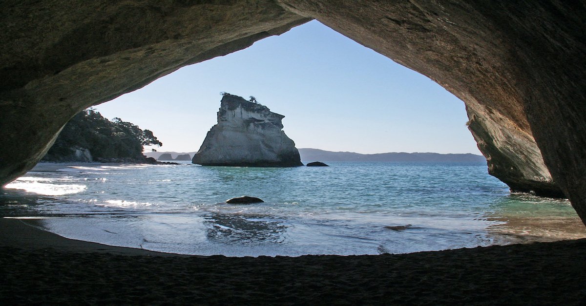 1 Picturesque Walk to Cathedral Cove, New Zealand