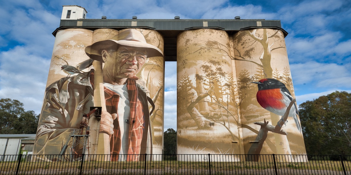 15 Incredible Water Towers & Silo Art in South Australia